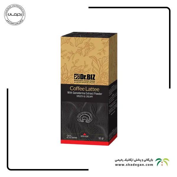 پودر قهوه فوری لاته دکتر بیز گانودرما | DR biz coffee latte