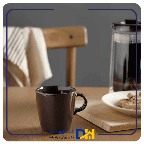 ماگ قهوه ای ایکیا FARGKLAR
