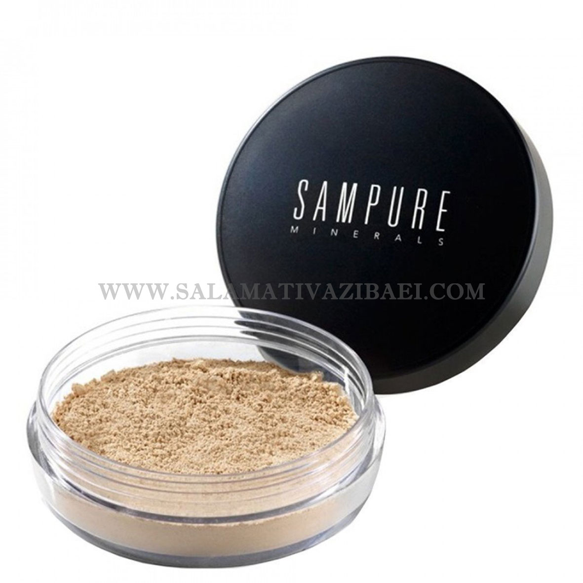 پودر فیکساتور مینرال ارگانیک رنگی سمپیور انگلستان SAMPURE-NATURAL شماره 110