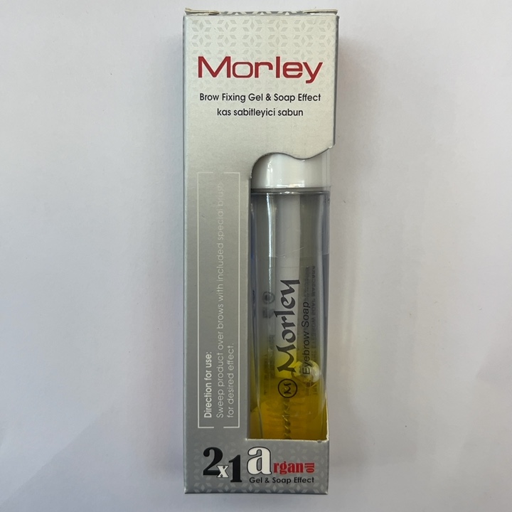ژل ابرو دو فاز آرگان دار مورلی MORLEY مدل 2 در 1