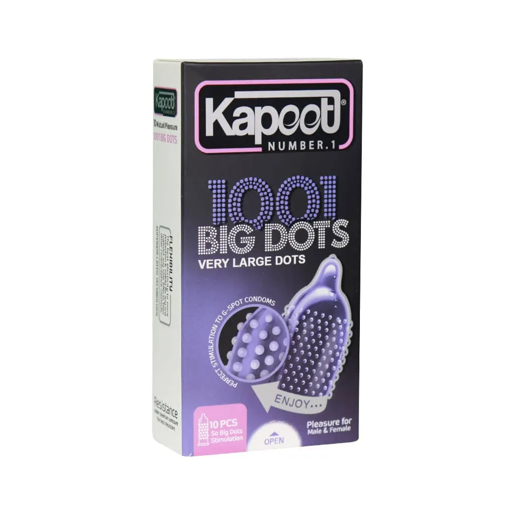 کاندوم کاپوت مدل بیگ داتس (Big Dots)