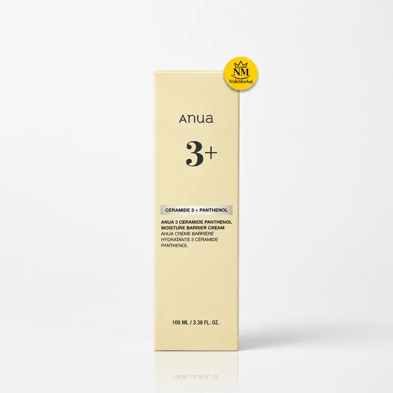 کرم مرطوب کننده آنوا 3+ 100 میلی لیتر Ceramide Panthenol
