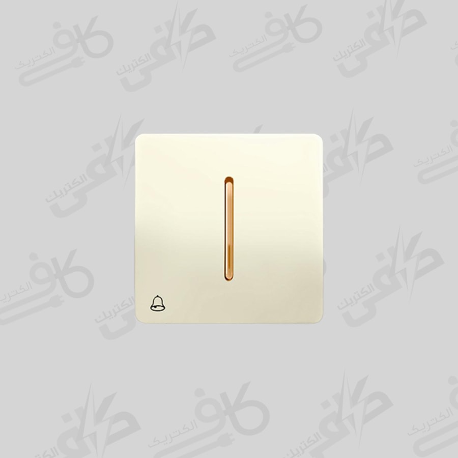 کلید و پریز آسیا | کلید شاسی زنگ کریستال صدفی اسیا