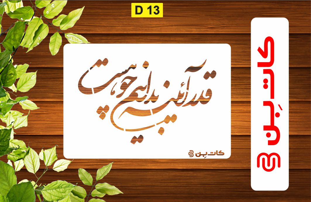 شابلون شعر کد D 13