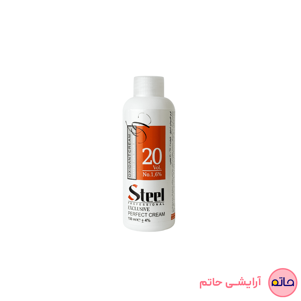 اکسیدان کم آمونیاک استیل 6% حجم 150 میلی لیتر