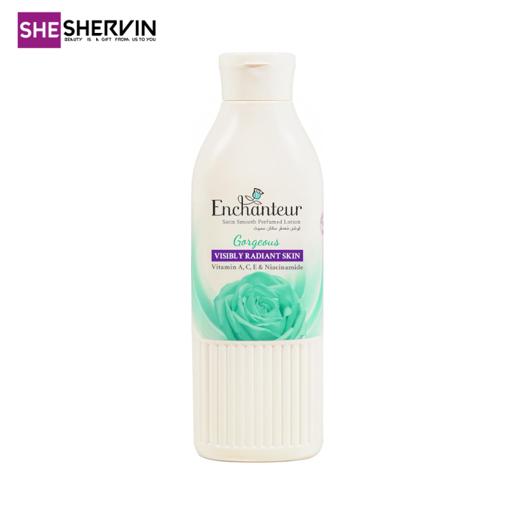 لوسیون بدن انشانتر سبز مدل جورجیوس Gorgeousحجم250ML
