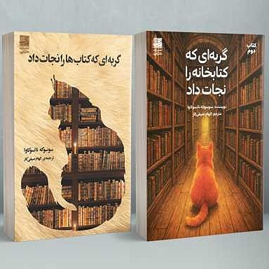 پک گربهی کتابخانه