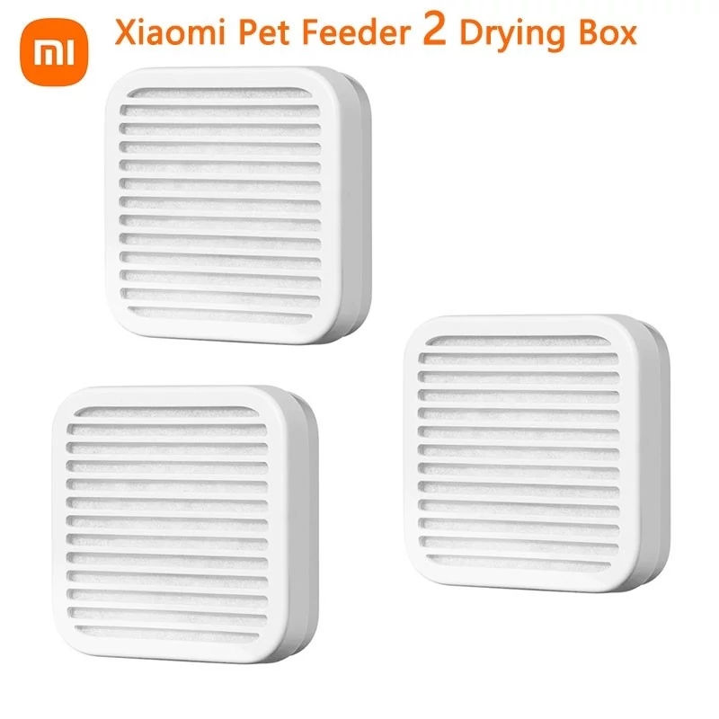 بسته 3 عددی فیلتر رطوبت گیر غذای حیوانات خانگی شیائومی xiaomi Smart Pet Food Feeder 2 Desiccant Cartridge مدل MJGZH02
