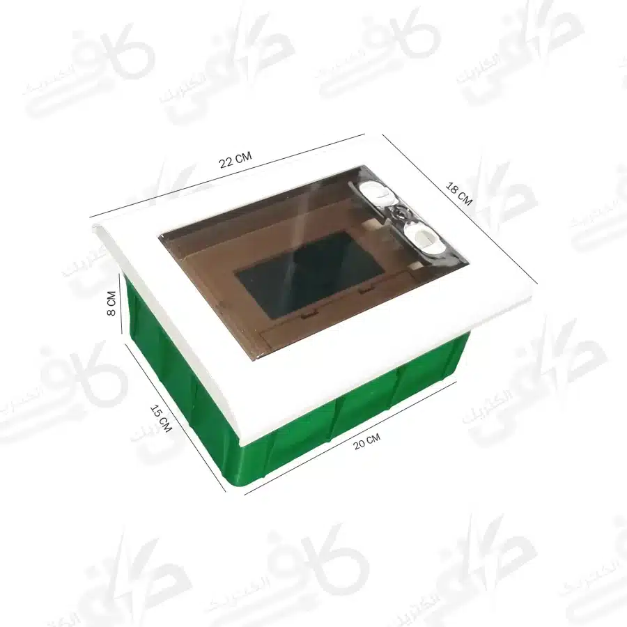 جعبه فیوز مینیاتوری شش تایی توکار شین نول و ارت دنا الکتریک