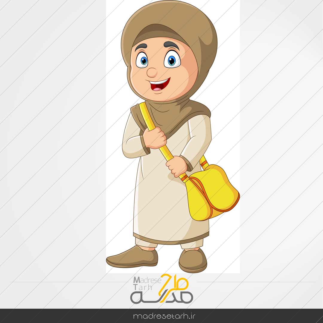 طرح المان لایه باز دختر باحجاب