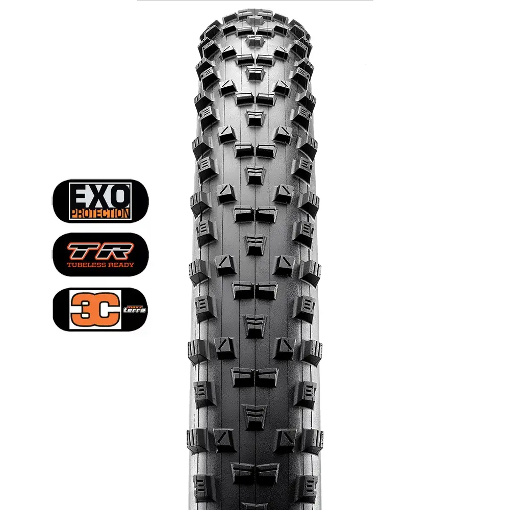 تایر لاستیک Maxxis FOREKASTER 27.5×2.40WT 3C EXO TR 50PSI تیوبلس دوچرخه