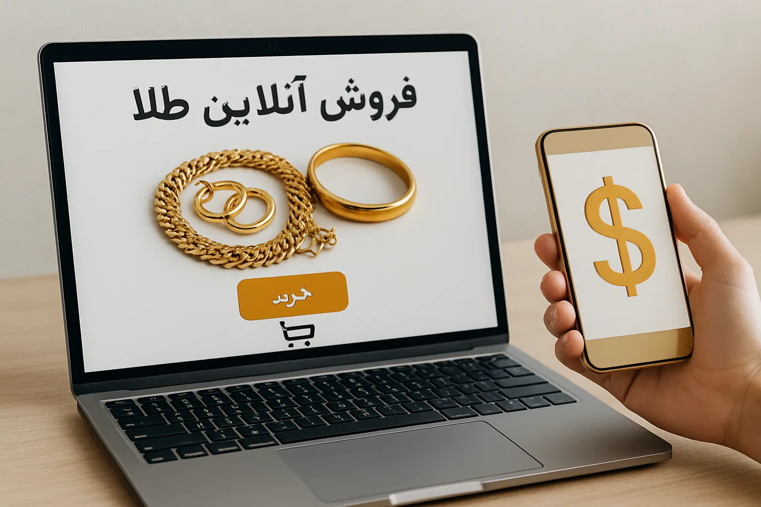 طراحی سایت طلا فروشی در لاهیجان