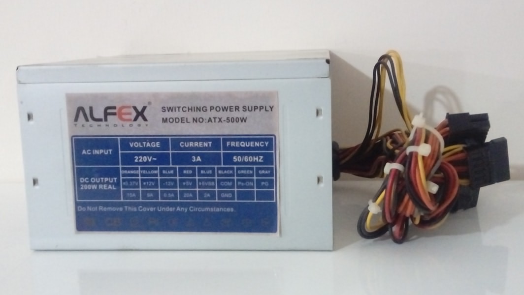 پاور ALFEX مدل ATX-500W استوک