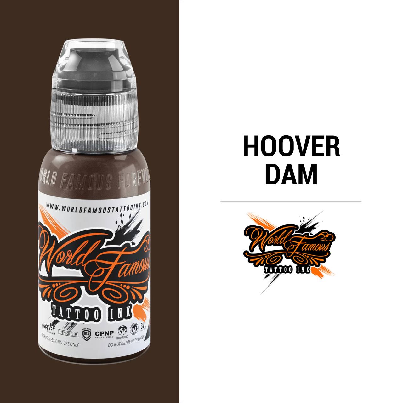 رنگ تاتو ورد فیمس HOOVER DAM