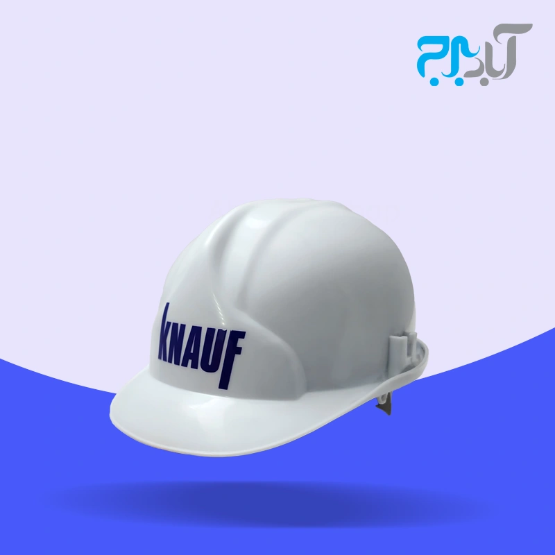 کلاه ایمنی با لوگوی KNAUF - رنگ سفید