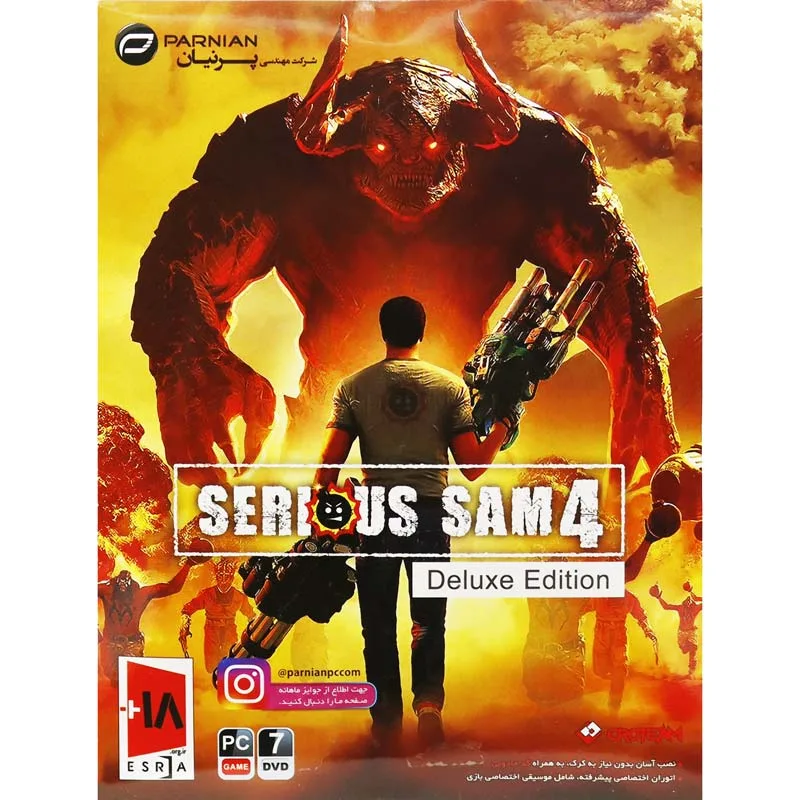 بازی Serious Sam 4 Deluxe Edition  پرنیان مناسب برای PC