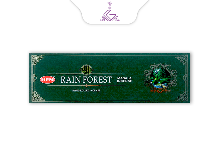 عود شاخه ای دست ساز رین فارست/ جنگل بارانی Rain forest برند هم HEM