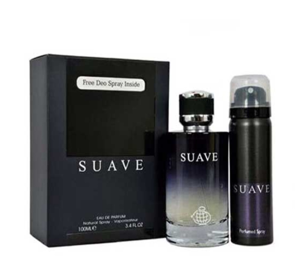 ادوپرفیوم فرگرانس ورلد Suave به همراه اسپری