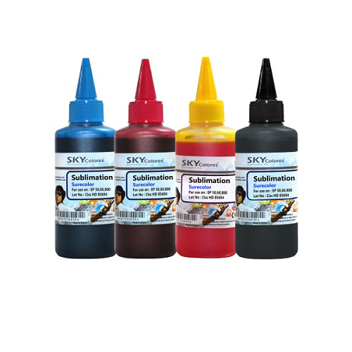 جوهر 100ml سابلیمیشن اسکای چهار رنگ اپسون Sky Sublimation ink CMYK Epson