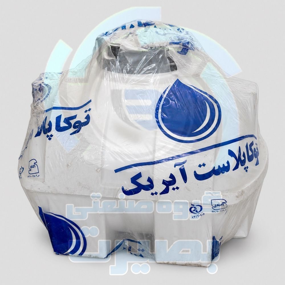 مخزن100 لیتری افقی 3لایه توکاپلاست