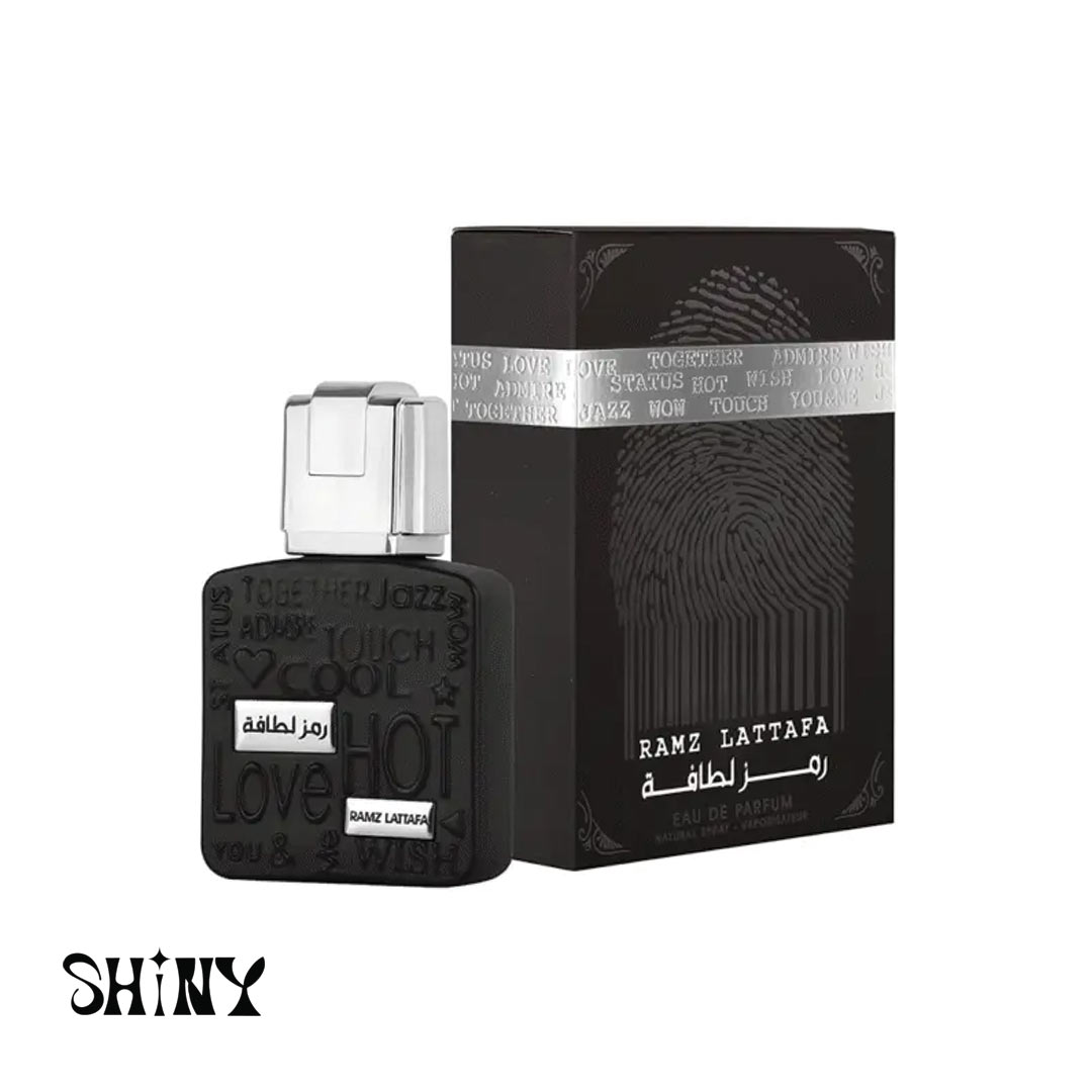 عطر ادکلن رمز لطافه سیلور نقره‌ای حجم 100 میلی‌لیتر