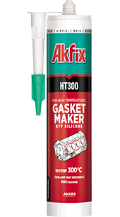 سیلیکون واشرساز 310 گرم HT300 قرمز آکفیکس Akfix