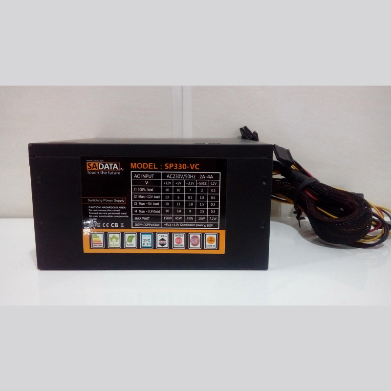 پاور SA DATAمدلSP-330-VC-دو عدد 4پین سی پی یو
