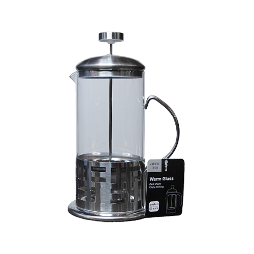 فرنچ پرس شیشه ای 600 میلی لیتر | کد 404