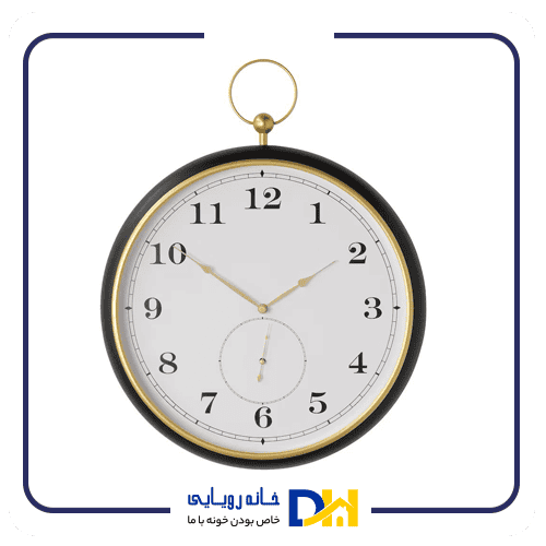 ساعت دیواری بزرگ دورطلایی ایکیا KUTTERSMYCKE