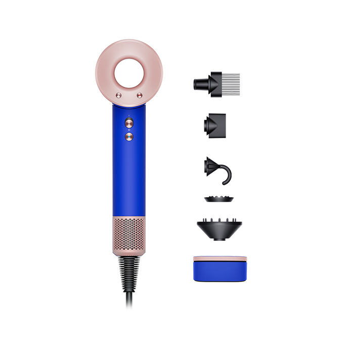 سشوار دایسون مدل HD07  ا  Dyson Supersonic Hair Dryer Blue Blush