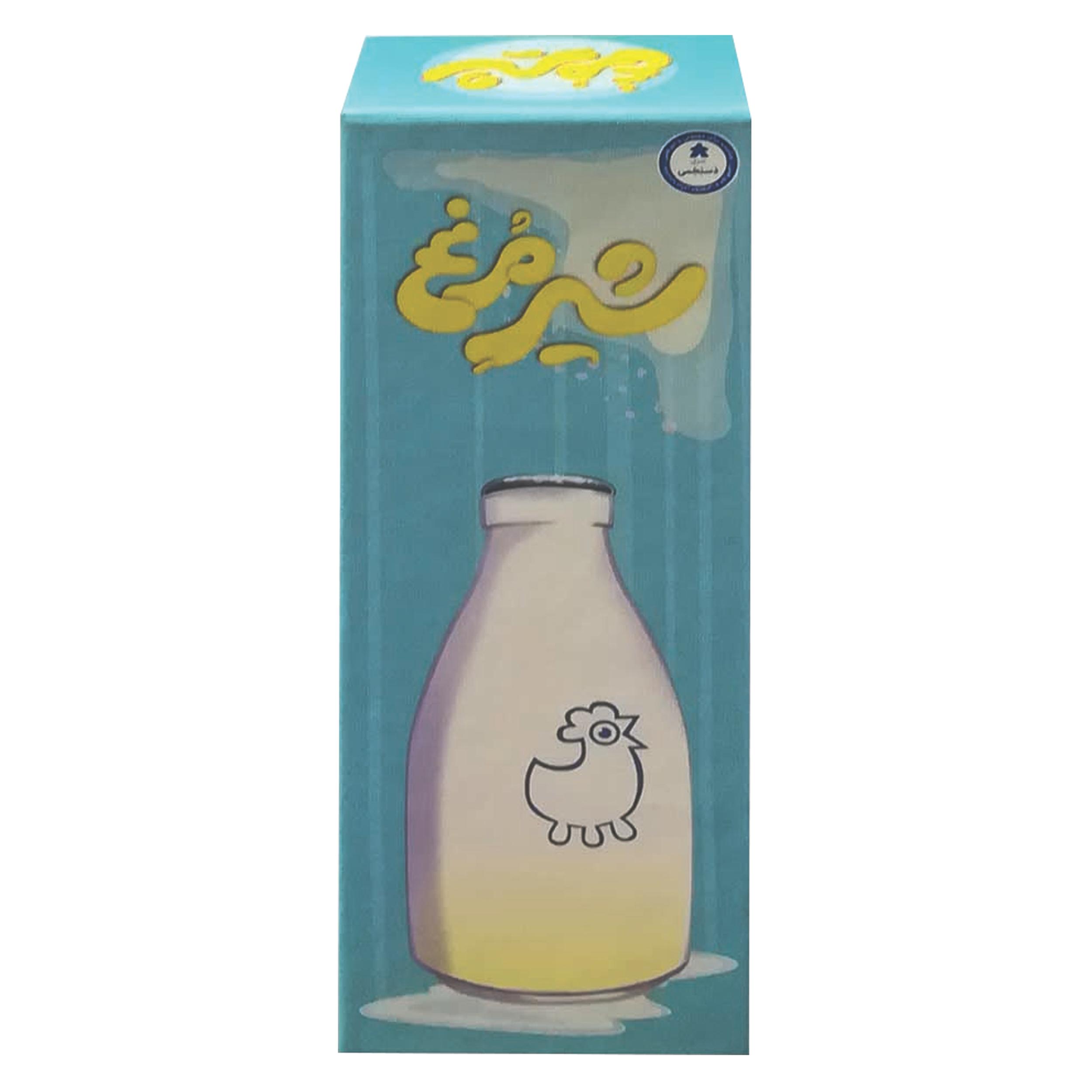 بازی فکری برد گیم مدل شیر مرغ کد 139557 مناسب 8 سال به بالا با تاکتیک مزایده و حراج، قابلیت بازی 3 تا 10 نفر، درجه سختی آسان، شامل 200 کارت مقوایی و زمان بازی کمتر از 30 دقیقه