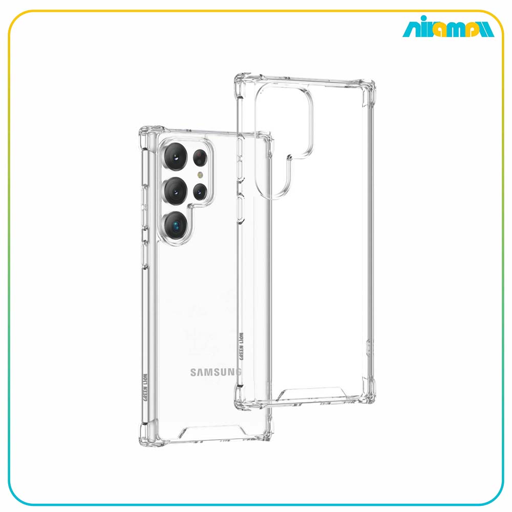 کاور شفاف گرین لاین مدل Anti-Shock 360° مناسب برای گوشی موبایل Samsung S23 Ultra
