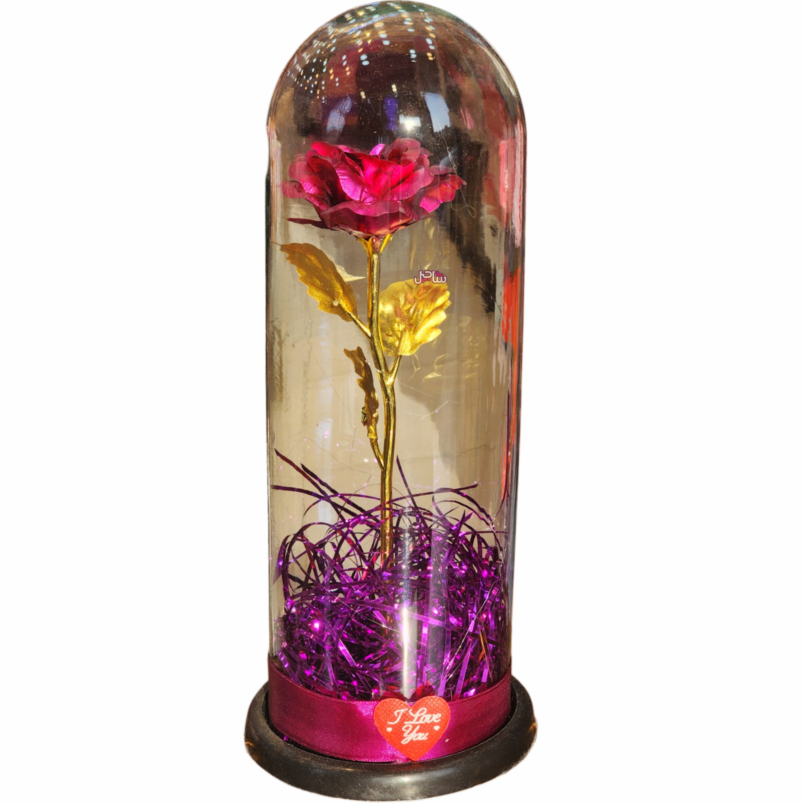 گوی گل رز جاودان (بنفش)
