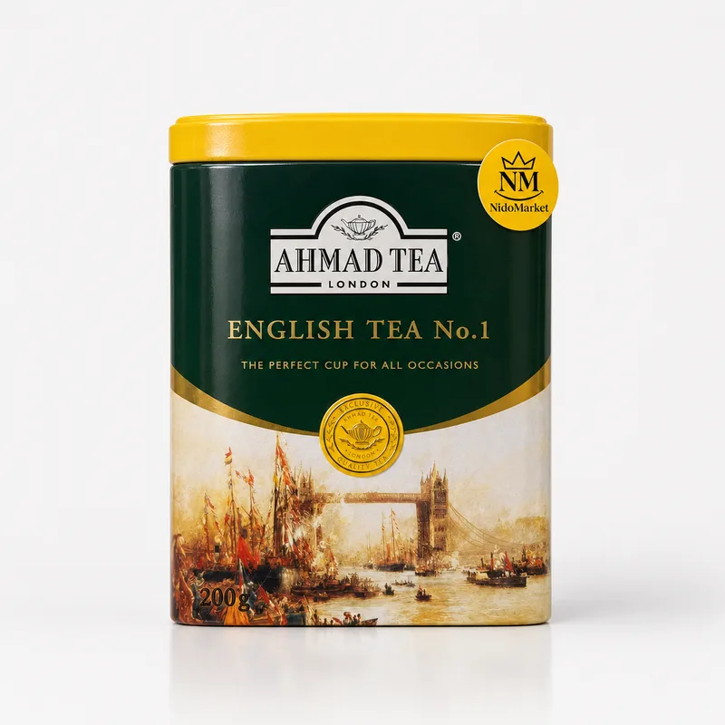 چای احمد English Tea No.1 قوطی فلزی - وزن 200 گرم
