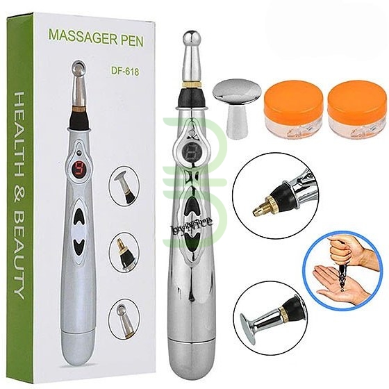 قلم و تنس ماساژور طب سوزنی مریدین مدل DF-618