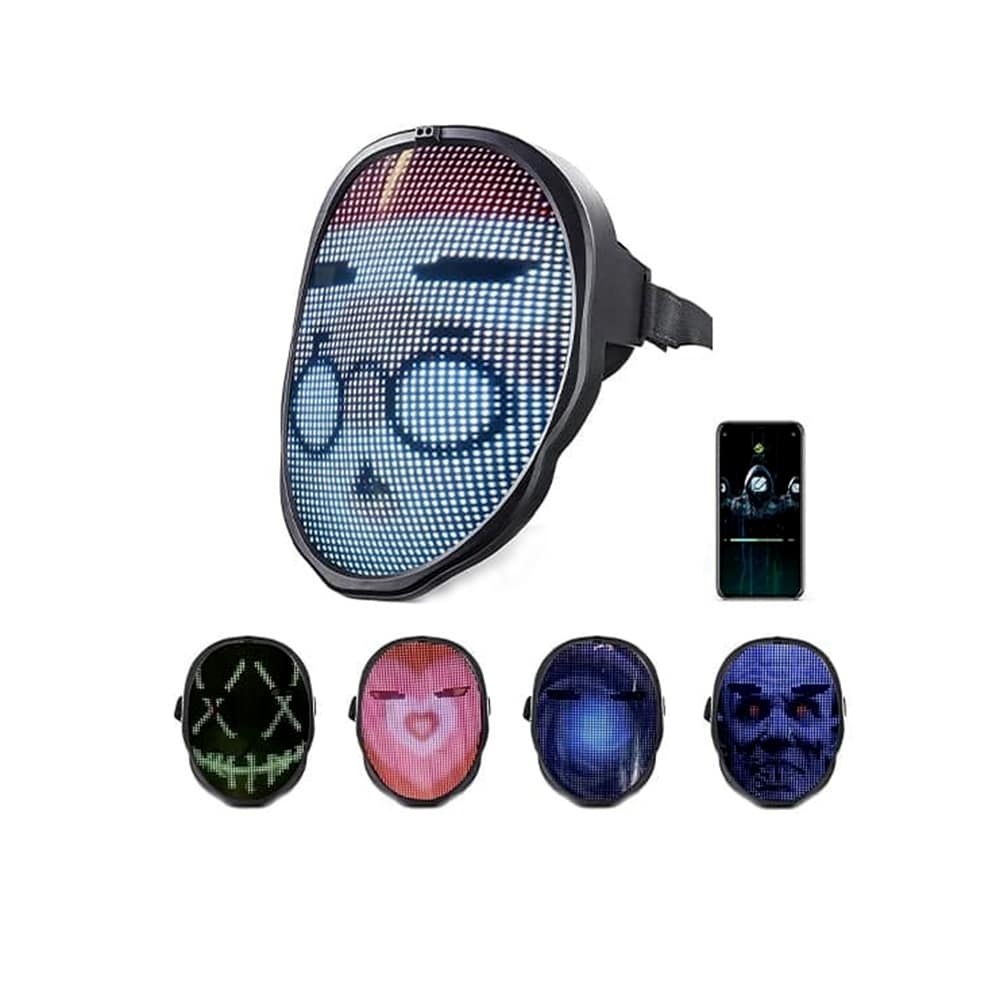 ماسک صورت LED پاور بانک دار