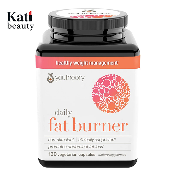 محصول لاغری و چربیسوز روزانه( فت برنر )یوتئوری (60 عددی) Daily Fat Burner از برند Youtheory -اناژ