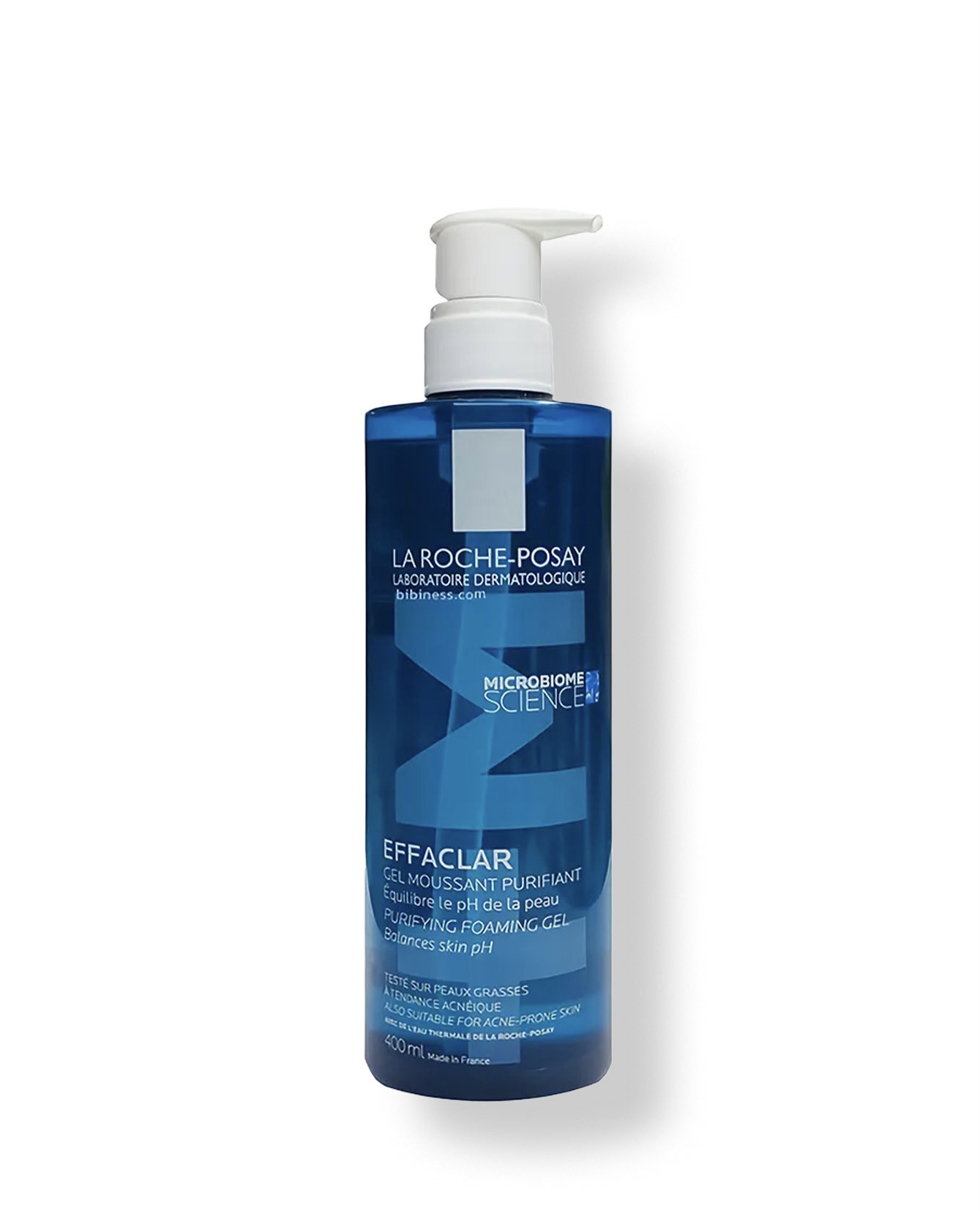 شستشوی لاروش پوزای Effaclar Purifying Foaming Gel حجم ۴۰۰ میلیلیتر | مناسب پوست چرب و مستعد جوش