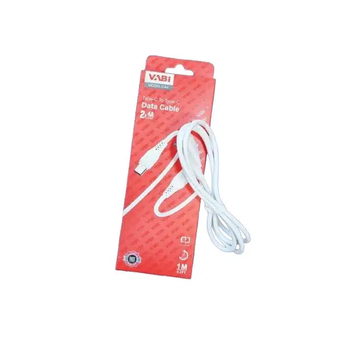 کابل تایپ سی به تایپ سی (Type-C To Type-C) وابی (VABi) طول 1 متر مدل CA4