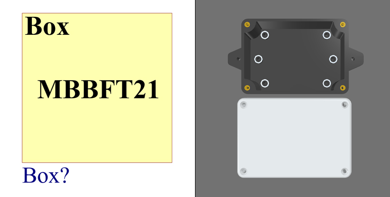 فوت پرینت و ۳ بعدی باکس MBBFT21