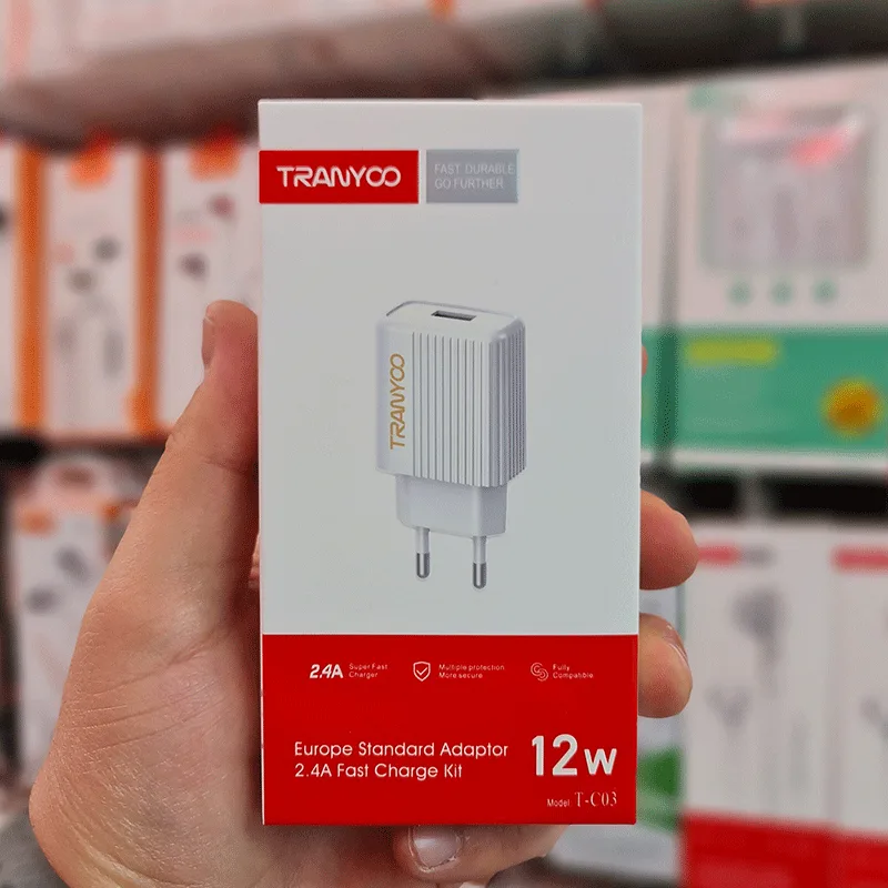 شارژر دیواری TRANYOO مدل T-C03