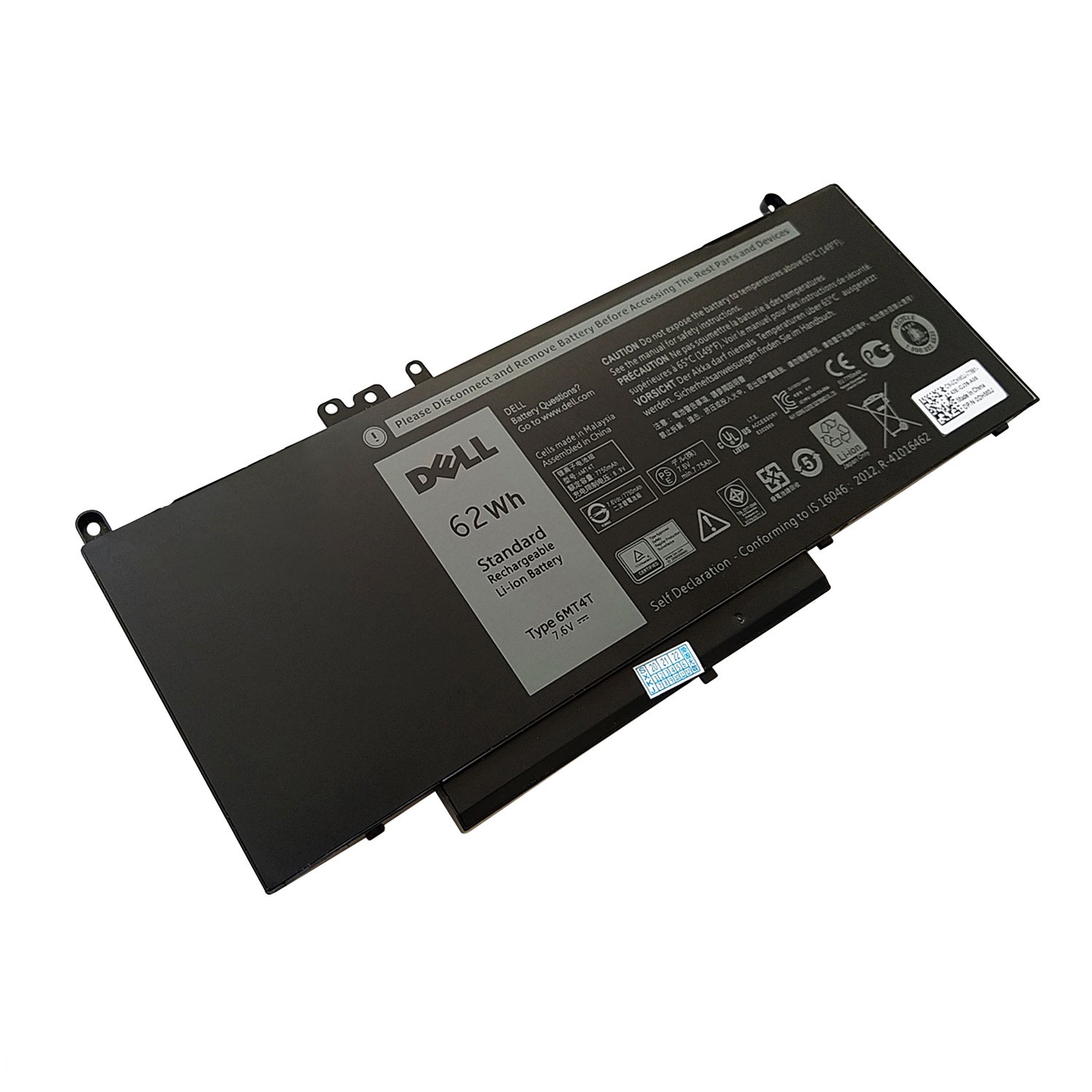 باتری اورجینال لپ تاپ دل Dell Latitude E5450 E5550 E5570 6MT4T