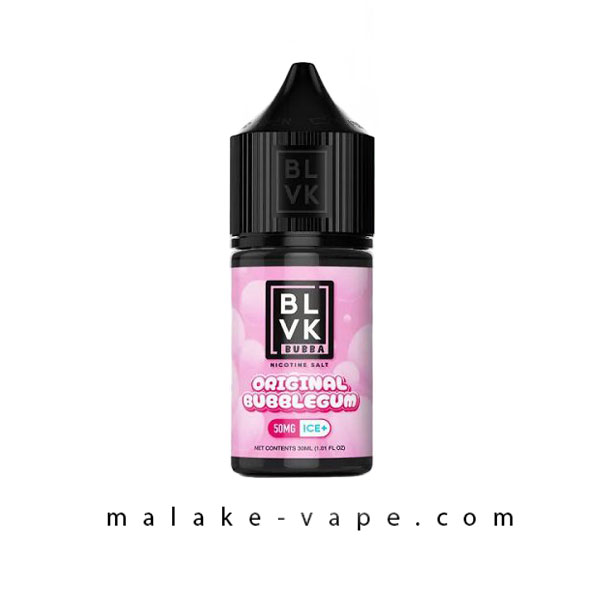 سالت آدامس بادکنکی یخ بی ال وی کی (30میل) BLVK BUBBA ORIGINAL BUBBLEGUM ICE