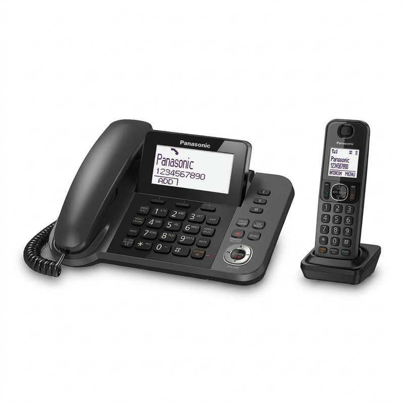 تلفن پاناسونیک مدل KX-TGF320 - مشکی براق