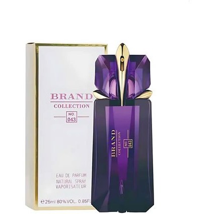 عطر جیبی برند کالکشن کد NO 043 زنانه حجم 25 میلی لیتر
