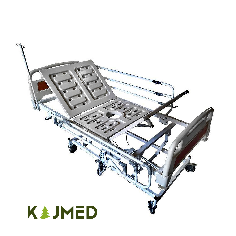 تخت بیمارستانی لگن خور برقی سه موتوره با تنظیم ارتفاع