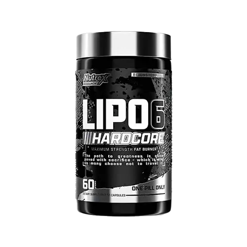 چربی سوز لیپو سیکس هاردکور ناترکس Nutrex Lipo6 Hardcore