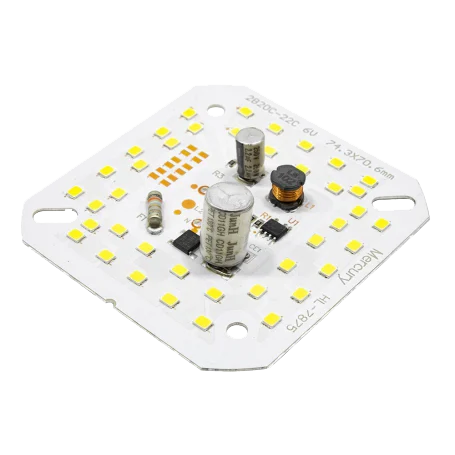 LED DOB سفید مهتابی 220VAC 40W سایز 74x70mm