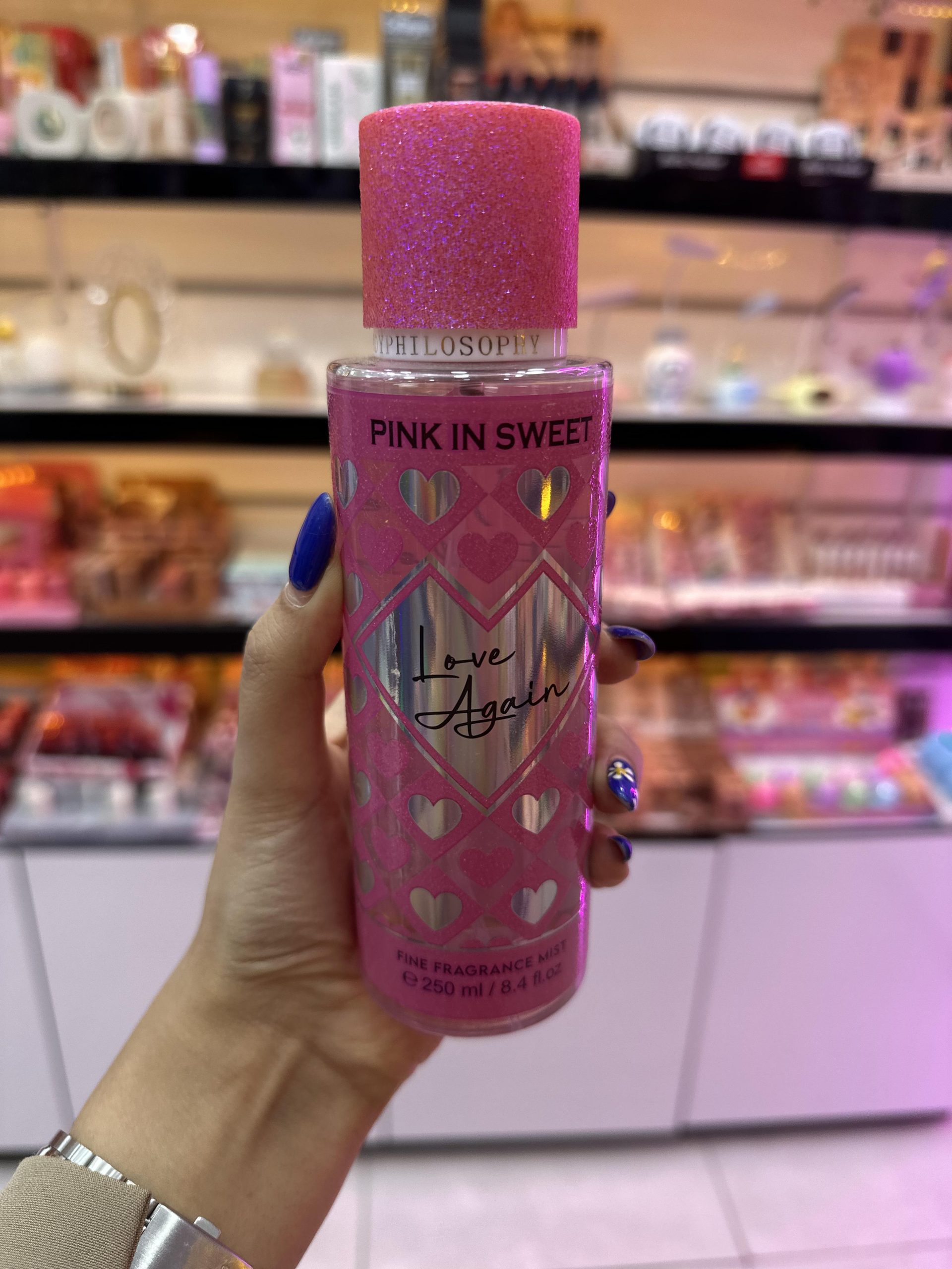 بادی میست مدل Love Again برند Body Philosophy (سری Pink In Sweet)