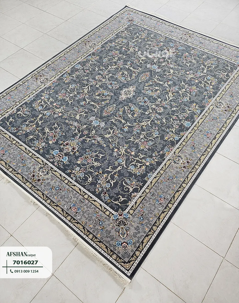 فرش 700 شانه آکرلیک طرح شاهان کد 7016027 لیا